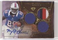 Rookie Autographed Triple Relics - Marquise Goodwin #/70