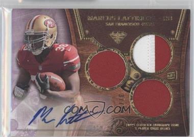 2013 Topps Triple Threads - [Base] - Purple #123 - Rookie Autographed Triple Relics - Marcus Lattimore /70