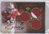 Rookie Autographed Triple Relics - Vance McDonald #/70