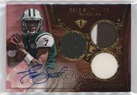 Rookie Autographed Triple Relics - Geno Smith #/15