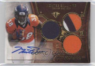 2013 Topps Triple Threads - [Base] #104 - Rookie Autographed Triple Relics - Montee Ball /99