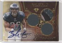 Rookie Autographed Triple Relics - Zach Ertz #/99