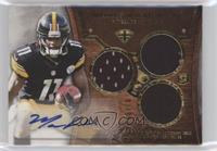 Rookie Autographed Triple Relics - Markus Wheaton #/99