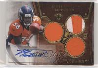 Rookie Autographed Triple Relics - Montee Ball #/99