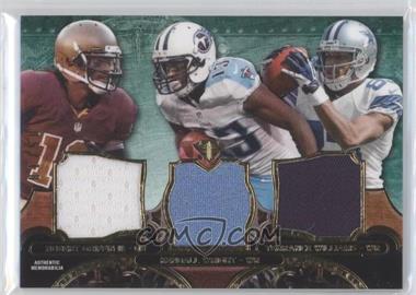 2013 Topps Triple Threads - Relic Trios - Emerald #TTRT-GWW - Robert Griffin III, Kendall Wright, Terrance Williams /18