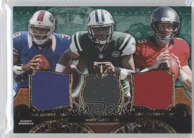 2013 Topps Triple Threads - Relic Trios - Emerald #TTRT-MSG - EJ Manuel, Geno Smith, Mike Glennon /18