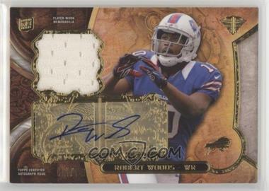 2013 Topps Triple Threads - Rookie Relics Autographs #TTRAR-RW - Robert Woods /99