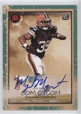 2013 Topps Turkey Red - [Base] - Green Autographs #25 - Miguel Maysonet /10