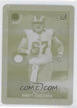 2013 Topps Turkey Red - [Base] - Printing Plate Yellow #50 - Barrett Jones /1