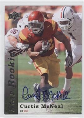 2013 Upper Deck - [Base] - Autographs #168 - Star Rookie - Curtis McNeal