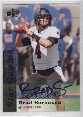 2013 Upper Deck - [Base] - Autographs #180 - Star Rookie - Brad Sorensen