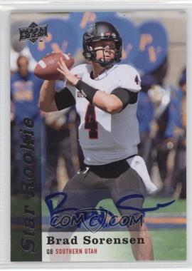 2013 Upper Deck - [Base] - Autographs #180 - Star Rookie - Brad Sorensen