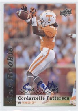 2013 Upper Deck - [Base] - Autographs #206 - Star Rookie - Cordarrelle Patterson