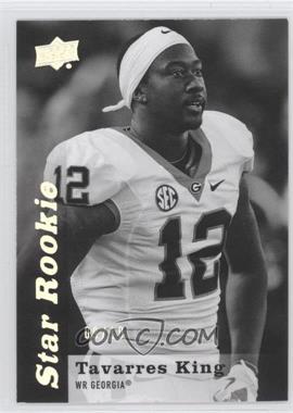 2013 Upper Deck - [Base] - Black & White Glossy #232 - Star Rookie - Tavarres King /10