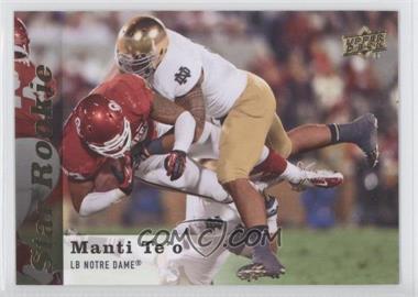 2013 Upper Deck - [Base] #112 - Star Rookie - Manti Te'o