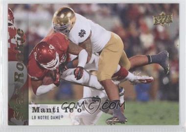 2013 Upper Deck - [Base] #112 - Star Rookie - Manti Te'o