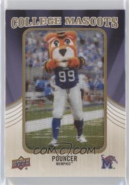 2013 Upper Deck - College Mascots Manufactured Patch #CM-102 - Pouncer [Noted]
