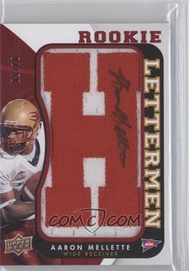 2013 Upper Deck - Rookie Lettermen Autographs #RL-ME - Aaron Mellette /50