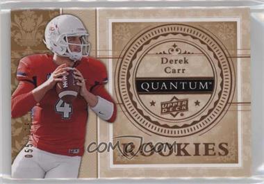 2013 Upper Deck Quantum - 2014 XRC Rookies #XRC-23 - Derek Carr /175