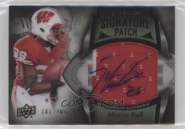 2013 Upper Deck Quantum - [Base] #139 - Quantum Signature Patch - Montee Ball /265 [Noted]