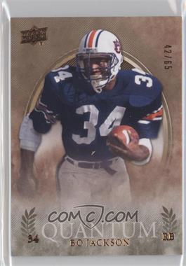 2013 Upper Deck Quantum - [Base] #7 - Bo Jackson /65