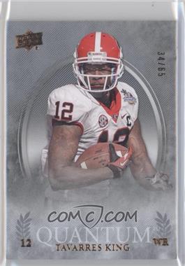 2013 Upper Deck Quantum - [Base] #80 - Tavarres King /65