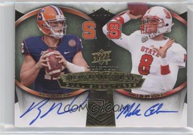 2013 Upper Deck Quantum - Monumental Rookies Dual Autographs #MDR-NG - Mike Glennon, Ryan Nassib /25