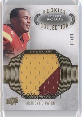 2013 Upper Deck Quantum - Rookies Collection Materials - Patch #RC-RW - Robert Woods /10