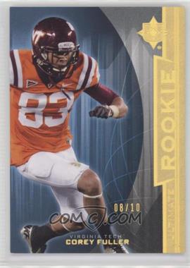 2013 Upper Deck Ultimate Collection - [Base] - Gold Spectrum #157 - Ultimate Rookie - Corey Fuller /10