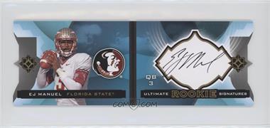 2013 Upper Deck Ultimate Collection - [Base] - Gold Spectrum #196 - Ultimate Rookie Signatures - EJ Manuel /10