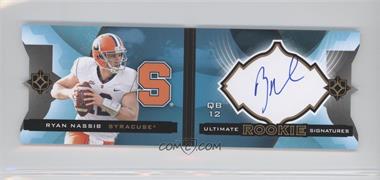 2013 Upper Deck Ultimate Collection - [Base] #165 - Ultimate Rookie Signatures - Ryan Nassib /199