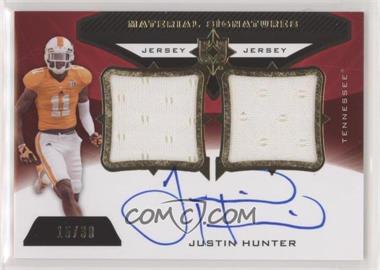 2013 Upper Deck Ultimate Collection - Material Signatures - Jersey #SJ-JH - Justin Hunter /30