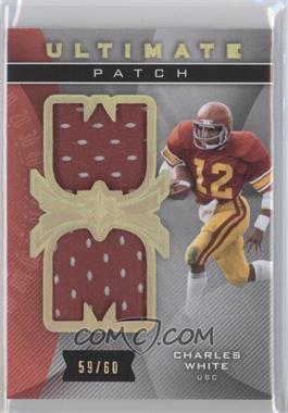 2013 Upper Deck Ultimate Collection - Ultimate Jersey - Patch #UJ-CW - Charles White /60
