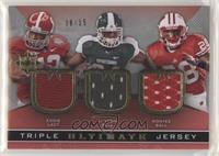 Eddie Lacy, Le'Veon Bell, Montee Ball #/15