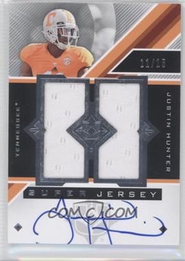 2013 Upper Deck Ultimate Collection - Ultimate Super Jersey - Autographs #USJ-HU - Justin Hunter /15