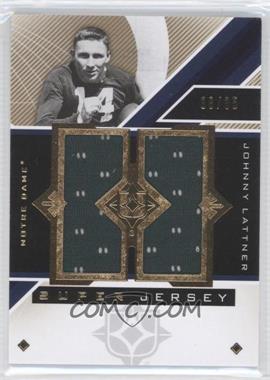 2013 Upper Deck Ultimate Collection - Ultimate Super Jersey #USJ-JL - Johnny Lattner /35