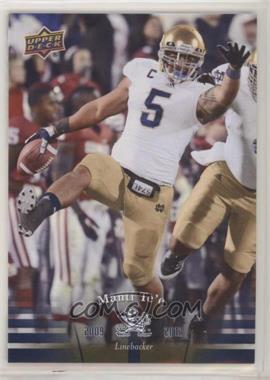 2013 Upper Deck University of Notre Dame - [Base] #87 - Manti Te'o