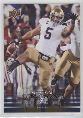 2013 Upper Deck University of Notre Dame - [Base] #87 - Manti Te'o