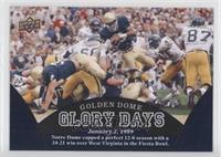 Glory Days - 1989 Fiesta Bowl