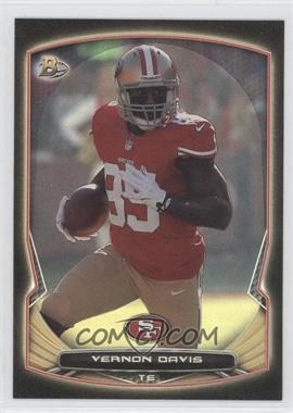 2014 Bowman - [Base] - Black Foil #68 - Vernon Davis