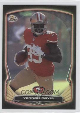 2014 Bowman - [Base] - Black Foil #68 - Vernon Davis