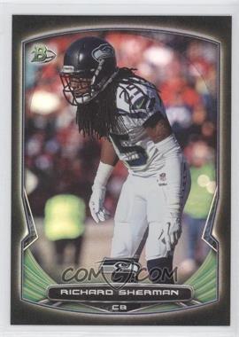 2014 Bowman - [Base] - Black Foil #74 - Richard Sherman