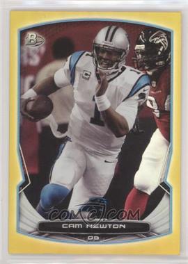 2014 Bowman - [Base] - Gold Foil #64 - Cam Newton /75