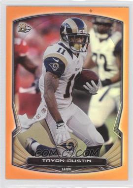 2014 Bowman - [Base] - Orange Foil #67 - Tavon Austin /50