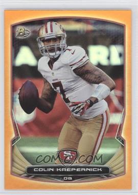 2014 Bowman - [Base] - Orange Foil #79 - Colin Kaepernick /50