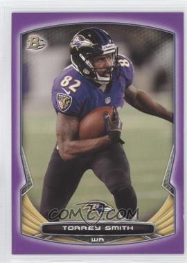 2014 Bowman - [Base] - Purple #100 - Torrey Smith