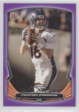 2014 Bowman - [Base] - Purple #80 - Peyton Manning