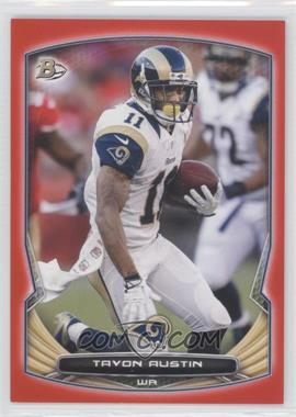 2014 Bowman - [Base] - Red #67 - Tavon Austin /25