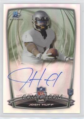 2014 Bowman - Rookie Chrome Refractor Autograph #93 - Josh Huff