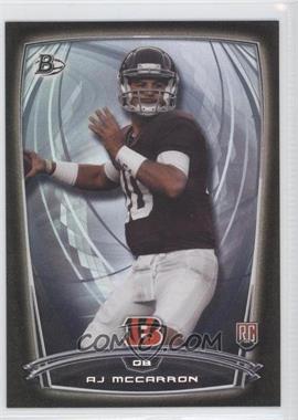 2014 Bowman - Rookies - Black Foil #22 - AJ McCarron